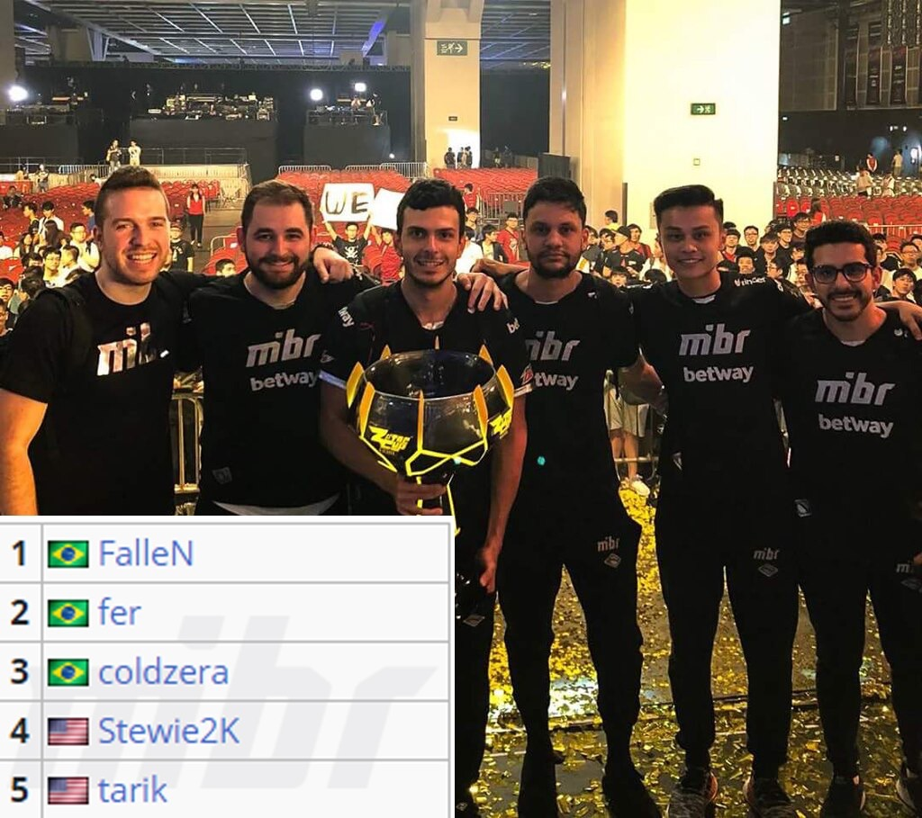 上海Major开幕阶段：告别Major舞台 RA 1-2 MIBR